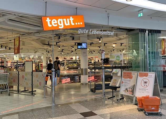 Der beliebte tegut-Supermarkt im Untergeschoss der Goethe Galerie wird komplett saniert.