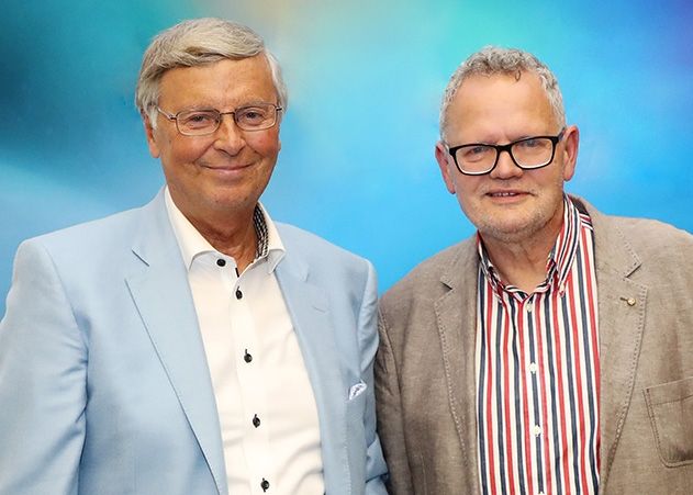 Lesung eines ungleichen Duos: Ulli Potofski (re.) und Wolfgang Bosbach.