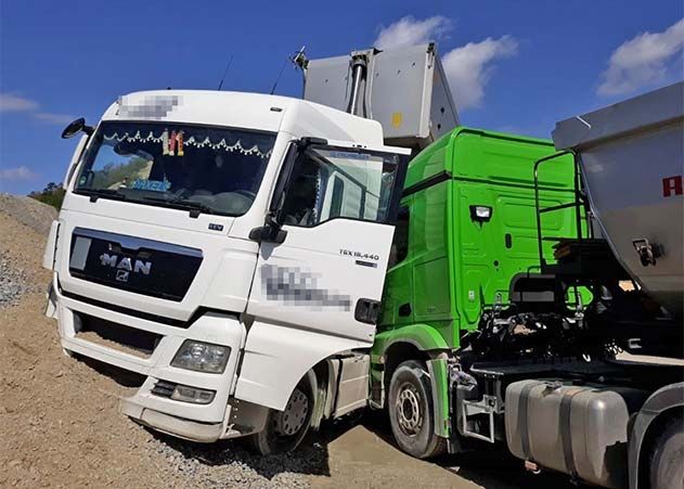 Ein anderer Lkw-Fahrer reagierte heldenhaft: Er stoppte den führerlosen Lkw.