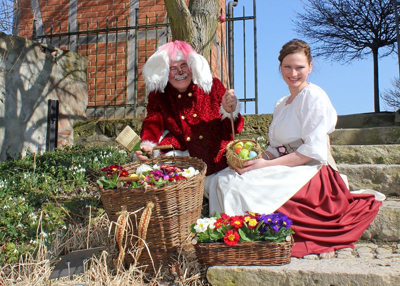 Gerade zu Ostern ist die Leuchtenburg ein lohnendes Ausflugsziel.