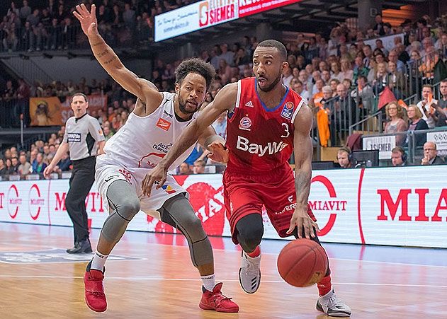 Dru Joyce im Trikot von FC Bayern München Basketball - seinem letzten Team in der BBL.