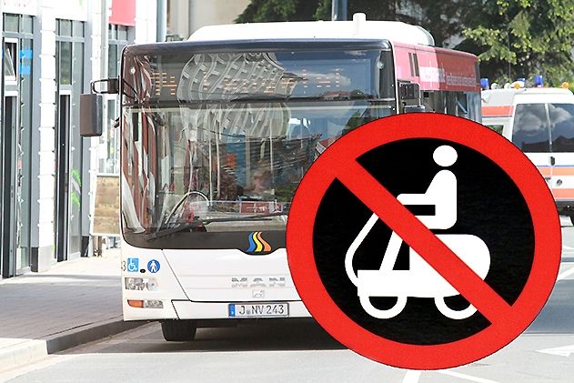 Behinderte Menschen, die als Hilfsmittel einen Elektro-Scooter nutzen, dürfen seit Montag nicht mehr den Jenaer Nahverkehr nutzen und müssen nun weite Wege mit ihrem Mobil in Kauf nehmen.