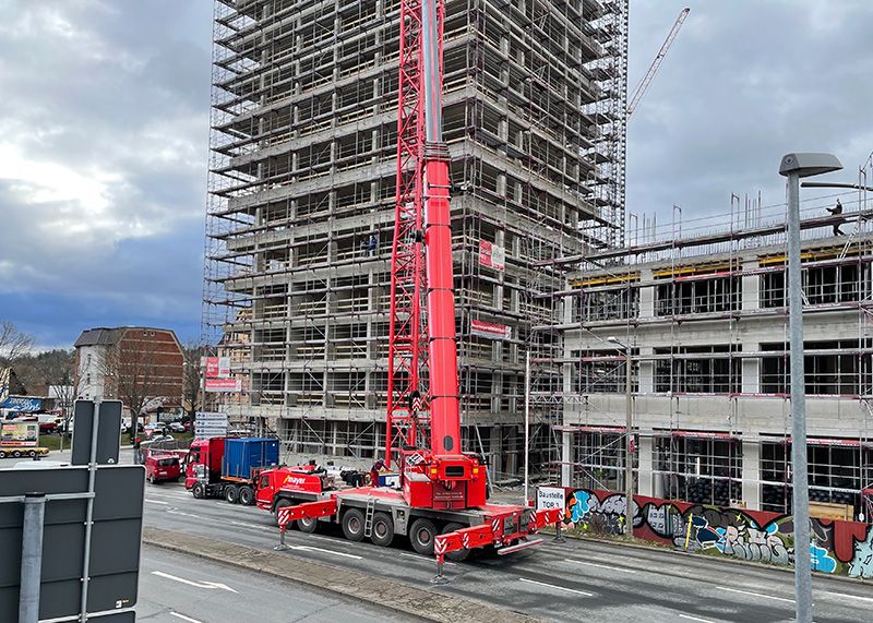 Bis Ende der Woche kommt zu Verkehrseinschränkungen.