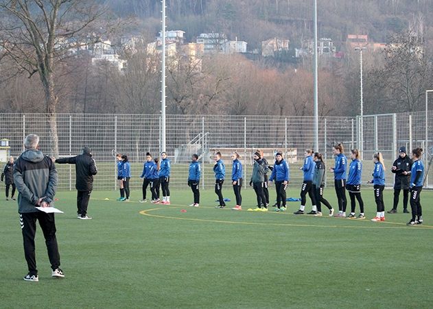 FF USV Jena hat wieder mit dem Training für die Rückrunde begonnen.