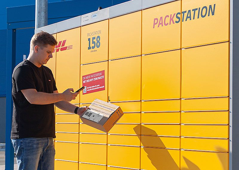 Die Böttcher AG ließ die Packstation an ihrem neuen Standort in Zöllnitz bei Jena errichten.