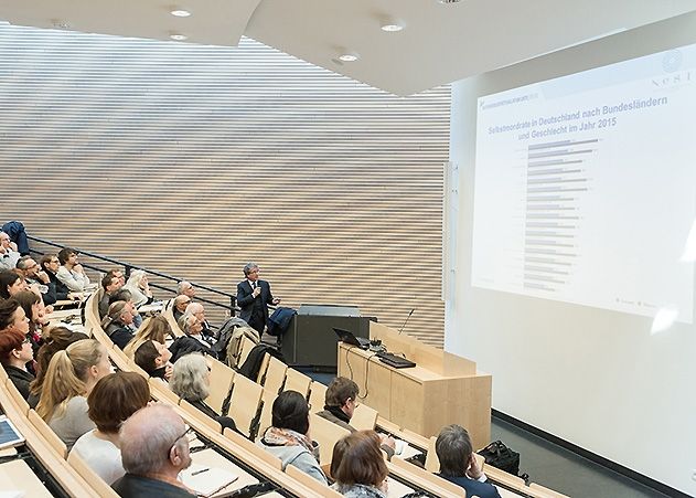 Das Netzwewrk für Suizidprävention in Thüringen wurde an der Unikliinik für Psychiatrie und Psychotherapie vorgestellt.