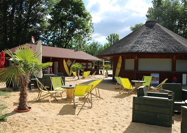 Ab morgen täglich geöffnet: die Strandbar „Strandschleicher“.