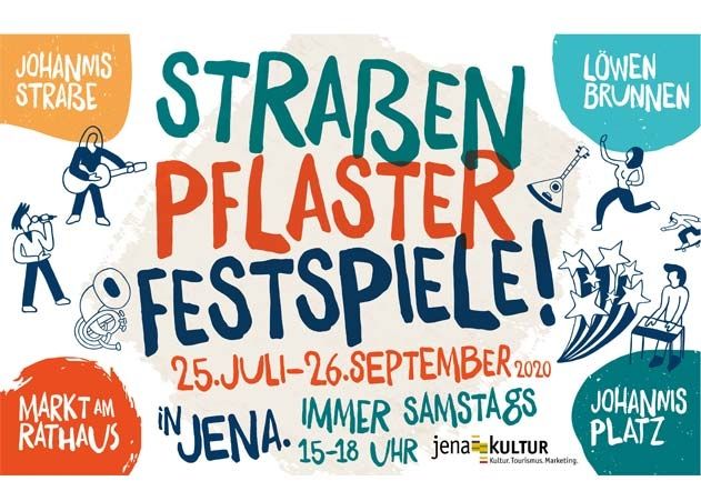 Morgen ist es endlich soweit: die ersten Jenaer Straßenpflaster-Festspiele starten.