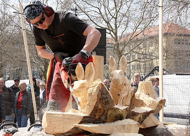 Für einen Tag wird Jena wieder zum Holzzentrum Thüringens.