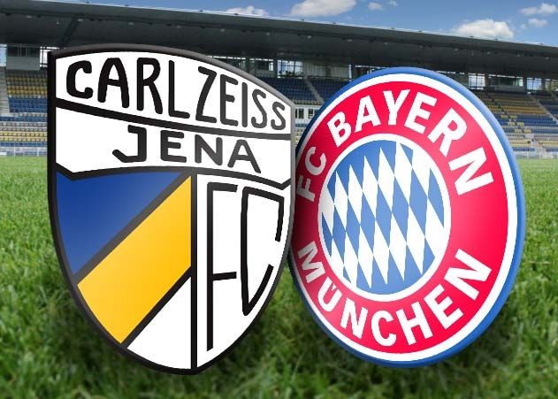 Die Termine der 1. DFB-Pokal-Hauptrunde wurden endlich veröffentlicht: Der FC Carl Zeiss Jena spielt gegen den FC Bayern München am 19. August um 20:45 Uhr.