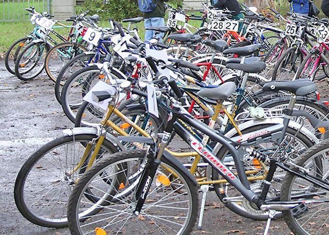 Die ÜAG Jena führt am 07. Oktober in ihrem Objekt wieder eine Fahrradversteigerung durch.