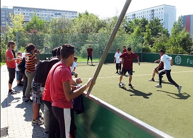 Fußball verbindet: Geschlecht oder Herkunft spielen bei der 7. Copa Courage keine Rolle.