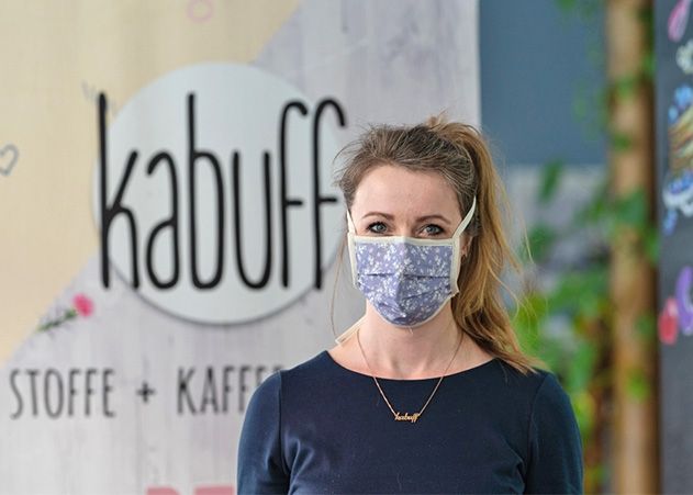 Das Projekt „Mund-Nasen-Masken“ der Initiative Innenstadt war das erste Corona-Hilfsprojekt auf der Jena Crowd und schaffte binnen weniger Tage 193 Prozent des anvisierten Finanzierungsziels.