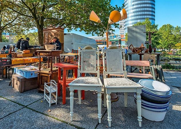 Der Jenaer Trödelmarkt findet erstmals seit der Pandemie am 5. September 2020 auf dem Eichplatz statt.