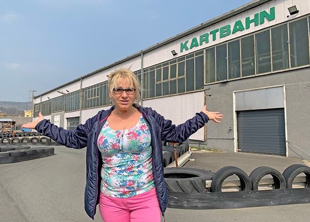 Kartbahn-Inhaberin Heike Meissgeier zeigt sich fassungslos, wie sich alles in den letzten Monaten zum negativen entwickelt hat.