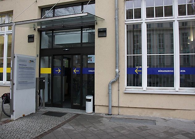Der Bürgerservice der Stadt Jena stellt auf Terminvereinbarung um.