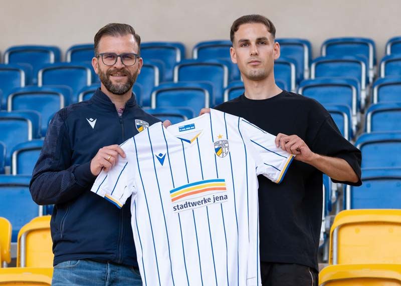 Joel Richter wird in der kommenden Saison für den FC Carl Zeiss Jena auflaufen.