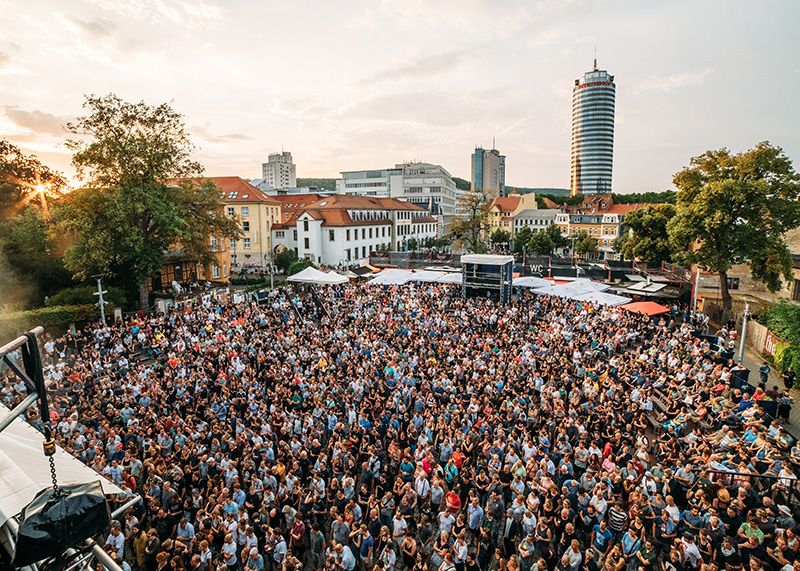 Am 4. April startet der komplette Ticketverkauf für die diesjährige KulturArena in Jena.