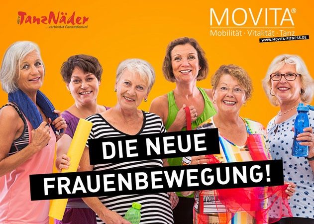 Tanzen, Fitness und Lifestyle für Damen im besten Alter: Die ADTV-Tanzschule Näder bietet exklusiv in Jena und Apolda ab Sommer das Tanz- und Fitnesskonzept MOVITA® an.