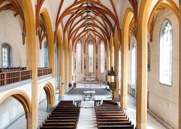Auch bei Gottesdiensten in der Jenaer Stadtkirche St. Michael kann man ab sofort nur noch teilnehmen, wenn man geimpft, genesen oder getestet ist.