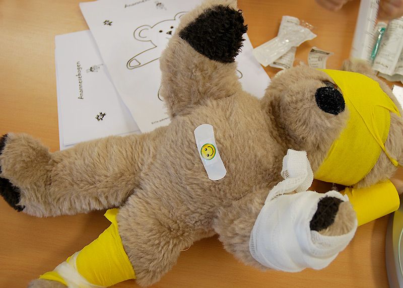 Am 31. Mai öffnet wieder die Teddyklinik am Uniklinikum Jena.