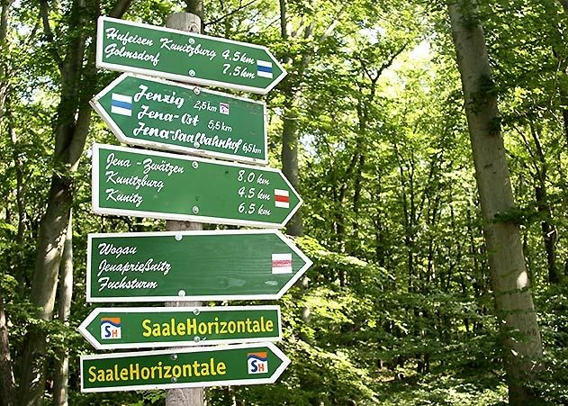 Rund um Jena gibt es verschiedenste Wanderrouten. Ideal auch für Neulinge.