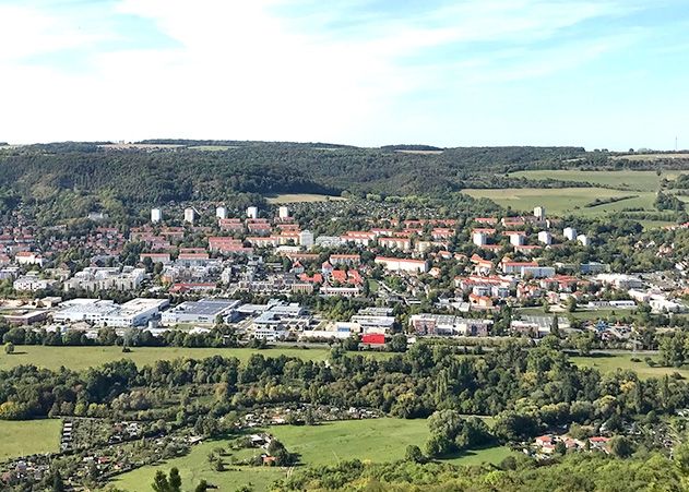 Blick auf Jena-Nord