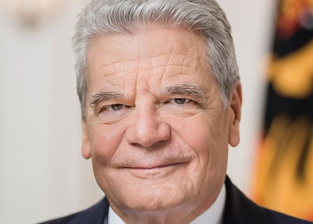 Der Bundespräsident Joachim Gauck.