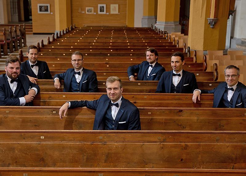 Das A-Cappella-Ensemble Octavians ist am Samstag in der Stadtkirche zu Gast.