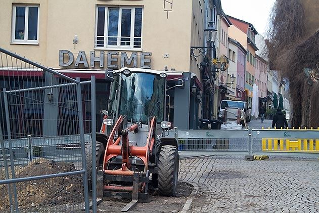 Die Bauarbeiten in der Wagnergasse beginnen erst im Frühjahr 2017.