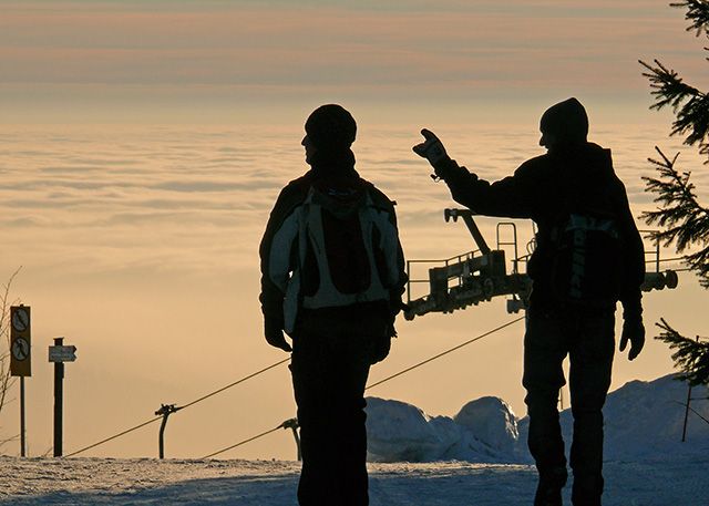 Gut gerüstet durch den Winter – richtig gut angezogen bei kalten Temperaturen.