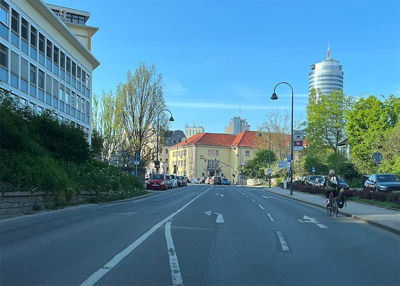 Ernst-Haeckel-Straße: Die Arbeiten beginnen am 8. Mai und dauern voraussichtlich bis Mitte Juli an.