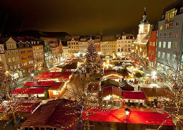 Der Jenaer Weihnachtsmarkt ist laut einem US-Blog einer der schönsten Europas.