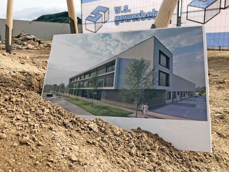 Auf dem ehemaligen Schlachthofareal in Jena-Nord entsteht ein neues Gewerbezentrum. Mieter wird das Jenaer Unternehmen HILLOS GmbH